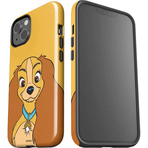 Disney Lady & The Tramp Lady Portrait iPhone 15 Impact Case